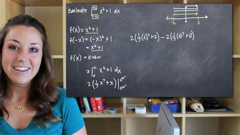integral of even function|Definite integral of an even function (KristaKingMath) .